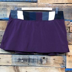 Lululemon skirt rufle back sz 10 multicolor Women’s